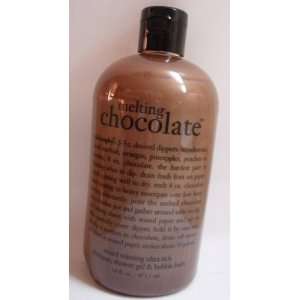   Melting Chocolate Shampoo, Shower Gel & Bubble Bath 16 Oz Beauty
