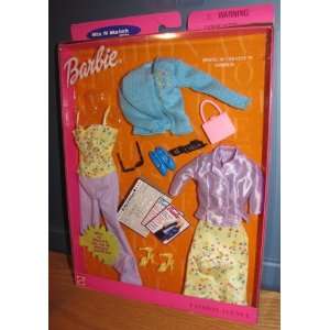   : Barbie Fashion Ave Outfit New in Box Mix N Match 2000: Toys & Games