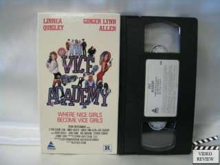 Vice Academy * VHS * Linnea Quigley, Ginger Lynn Allen 086625445136 