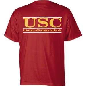   USC Trojans Cardinal The Bar T Shirt from The Game: Sports & Outdoors