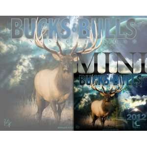  2012 Kings Bucks & Bulls Mini Calendar   Hunting Calendar 