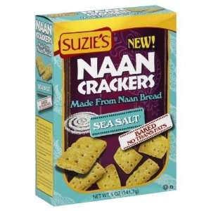 Suzies Cracker Sea Salt 5 OZ (Pack of Grocery & Gourmet Food