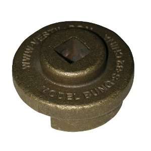 Vestil BUNG S B2 Non Sparking Bronze Alloy Drum Bung Socket, 1/2 