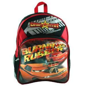  Disney Cars Burning Rubber Childrens Large Backpack (16 
