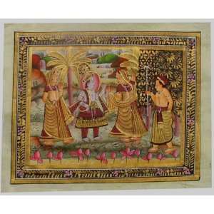   Hand Painted Painting   The Traditional Love Dance