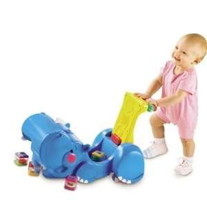  Fisher Price Peek a Blocks Gobble N Go Hippo: Toys 