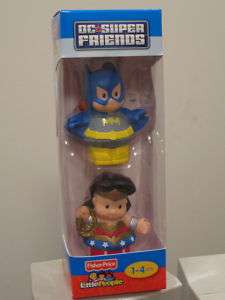 Little People DC Super Friends Wonder Woman Batgirl new 746775063887 