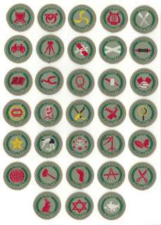 1940 60s British / United Kingdom Boy Scouts Proficiency Badge Lot 