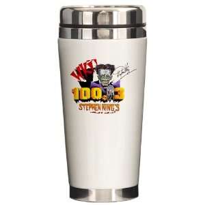 WKIT Cupsthermosreviewcomplete Ceramic Travel Mug by CafePress:  