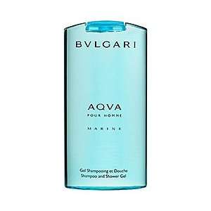 Bvlgari AQVA pour Homme Marine Shampoo and Shower Gel 6.8 oz Shampoo 