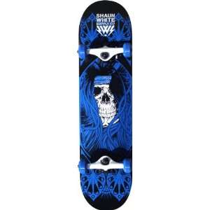 Shaun White Blue Skull Park Complete 8.0 Ppp Skateboarding Completes 