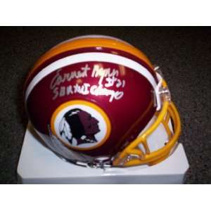 Earnest Byner Autographed Redskins Mini Helmet Sports 