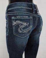   Jeans SILVER STITCH & STONES SUKI Relaxed Boot Cut Mid Rise  