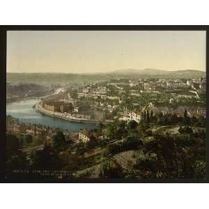  Monastery and Mont dOr, Lyons,Lyon,France,c1895