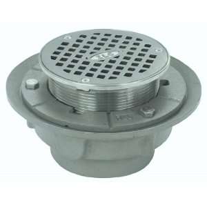   Push On Connection, Adjustable Finished Floor Drain FD2290 PO4: Home