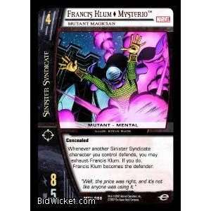  Francis Klum   Mysterio, Mutant Magician (Vs System 