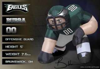 Philadelphia Eagles NFL Bubba 5 Ft Inflatable Football Player  