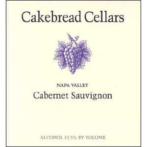  2008 Cakebread Napa Cabernet 750ml Grocery & Gourmet Food