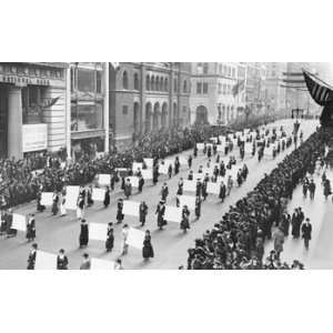  Suffragists Parade Down Fifth Avenue: Home & Kitchen