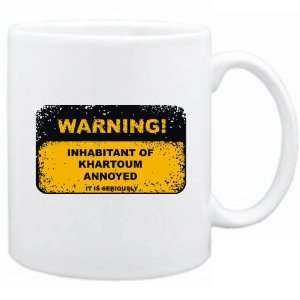   : Inhabitant Of Khartoum Annoyed  Sudan Mug City: Home & Kitchen