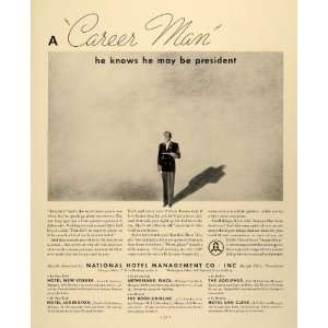   Management Chicago Waiter Server   Original Print Ad