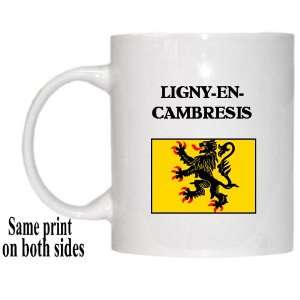    Nord Pas de Calais, LIGNY EN CAMBRESIS Mug 