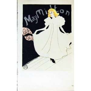  Toulouse Lautrec Marx C1952 May Milton Dress Lady