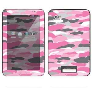   : Samsung Galaxy Tab Decal Sticker Skin   Pink Camo: Everything Else