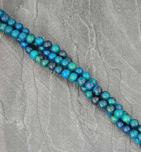 Chrysocolla 6mm 16 Round Beads Loose Strands Gemstone  