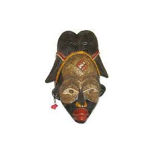  NOVICA Ghanaian wood mask, Necessary Wisdom