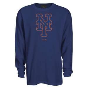  New York Mets Distressed Logo Thermal: Sports & Outdoors
