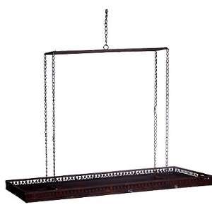  Rectangle Wrought Iron Candle Chandelier: Home & Kitchen