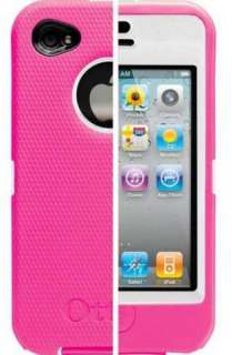 OtterBox Universal Defender Case for iPhone 4 4S Pink / White FREE 