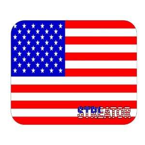  US Flag   Streator, Illinois (IL) Mouse Pad: Everything 