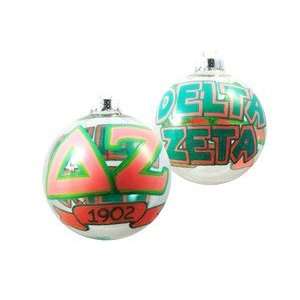  Small Delta Zeta Sorority Ornament, Style 2: Home 