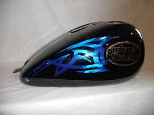 Harley Davidson Custom Painted Softail Fuel Tank 01 07 #61625 05BXL 