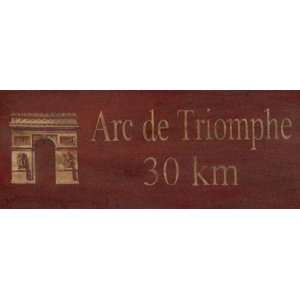  Arc de Triumph by T.C. Chiu 20x8: Health & Personal Care