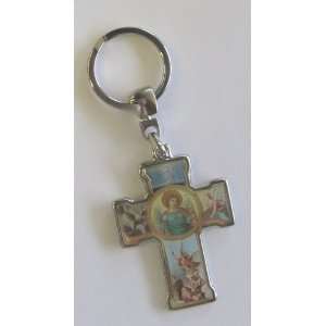  St. Michael Key Chain (SFI KC130MI): Home & Kitchen