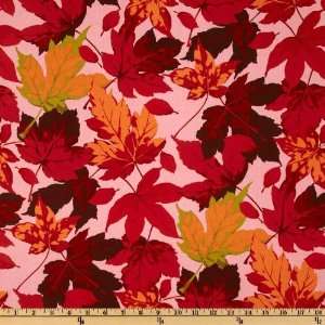   Autumn Medley Maples Bright Fabric By The Yard Arts, Crafts & Sewing
