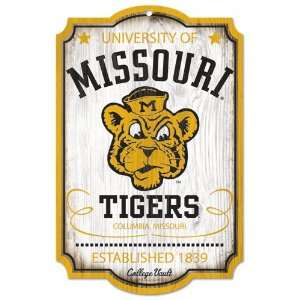  Missouri Tigers Sign   Wood Vintage Style Kitchen 