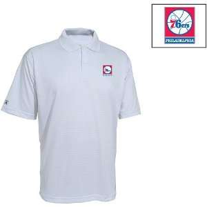  Antigua Philadelphia 76ers Mens Control Polo: Sports 