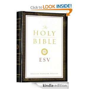The Holy Bible, English Standard Version: Bible:  Kindle 