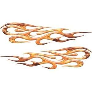 Inferno Tribal Flame Decals Motorcycle, Truck, Car, ATV, etc.   24 h 