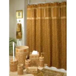  Suede Paisley Shower Curtain: Home & Kitchen