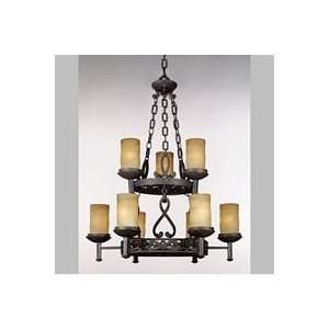  Quoizel La Parra Imperial Bronze 9 Light Chandelier LP 