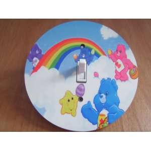 CARE BEARS Light switch Cover 5 Inch Round (12.5 cms) Switch plate 
