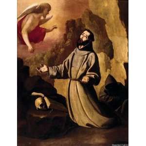  Saint Francis of Assisi Receiving the Stigmata: Patio 