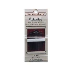   Piecemakers Embroidery Needles Size 5/10: Arts, Crafts & Sewing