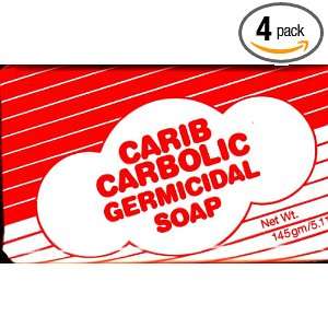  4 Bars Carib Carbolic Germicidal Soap 145g $1.45 Ea 