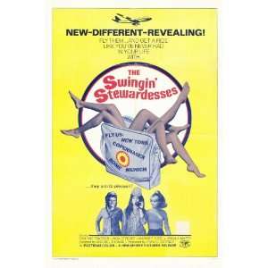  The Swingin Stewardesses Movie Poster (11 x 17 Inches 